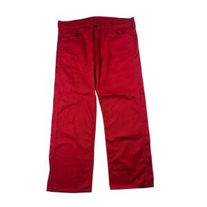 Levi's 569 Men's 36x30 Pants red  - Great Condition!